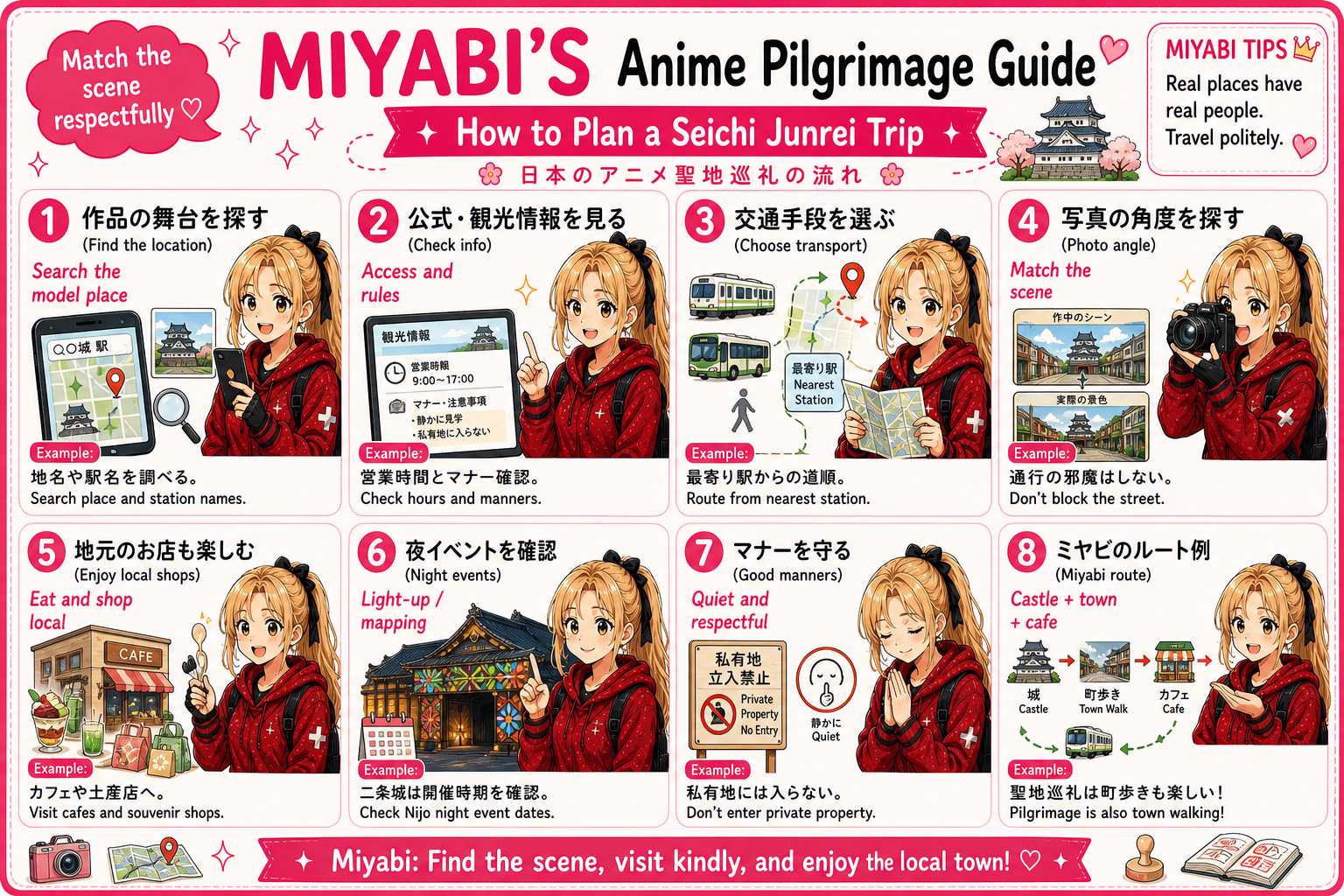 アニメの景色、実在した 1