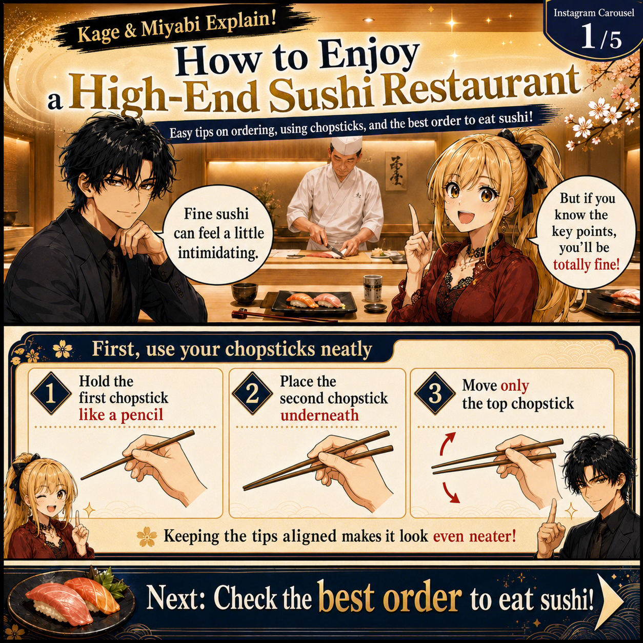 Sushi Gets Better When You Know 1
