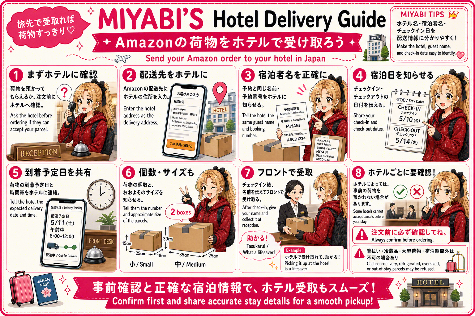 ホテル受取、ガチ便利 1