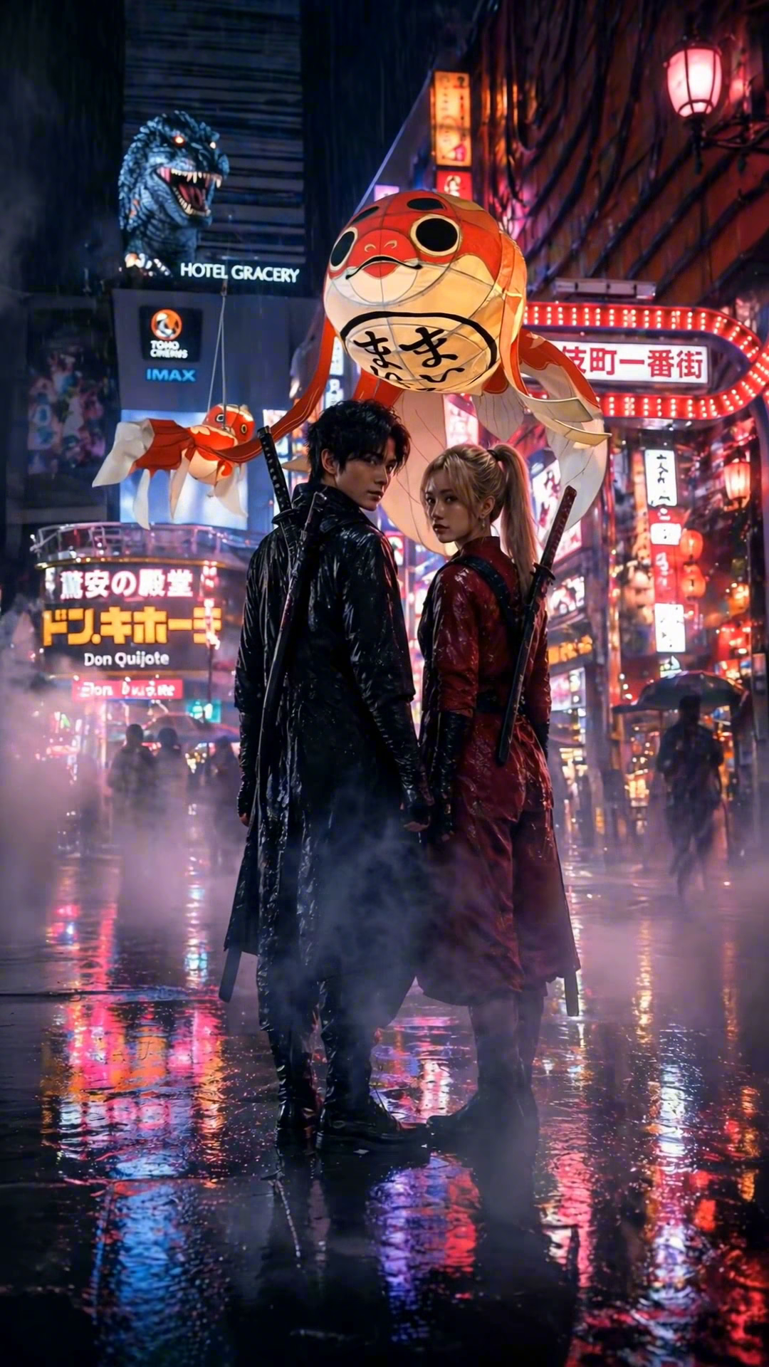 歌舞伎町ネオン散歩の動画ポスター